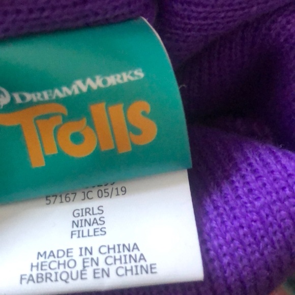 🧜🏼‍♀️3 for $15 item!🧜🏼‍♀️ trolls winter hat - Picture 2 of 2